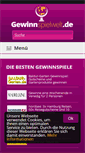 Mobile Screenshot of gewinnspielwelt.de